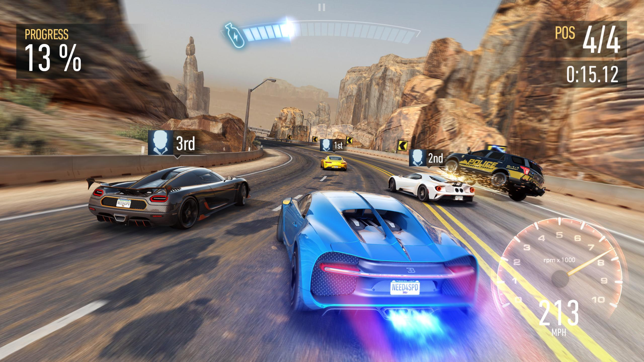 Hình ảnh Need for Speed™ No Limits Hack Unlimited Nitro