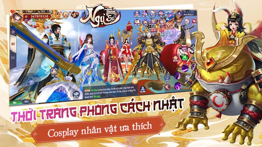 Hình ảnh Ngự Thần Sư Hack Vô Hạn Tiền